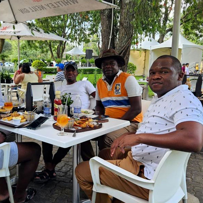 Lunch with colleagues